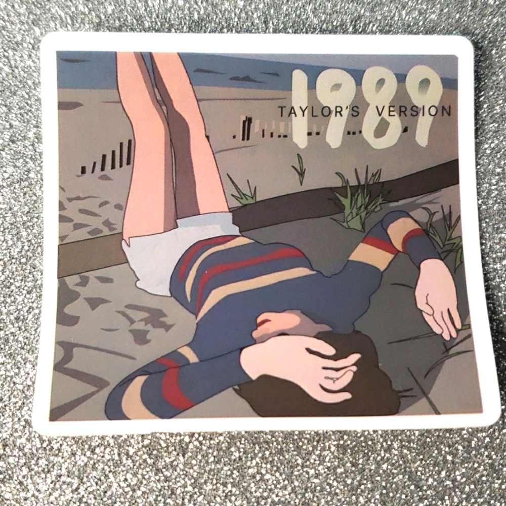 10/$10 Taylor Swift Waterproof Sticker 1989